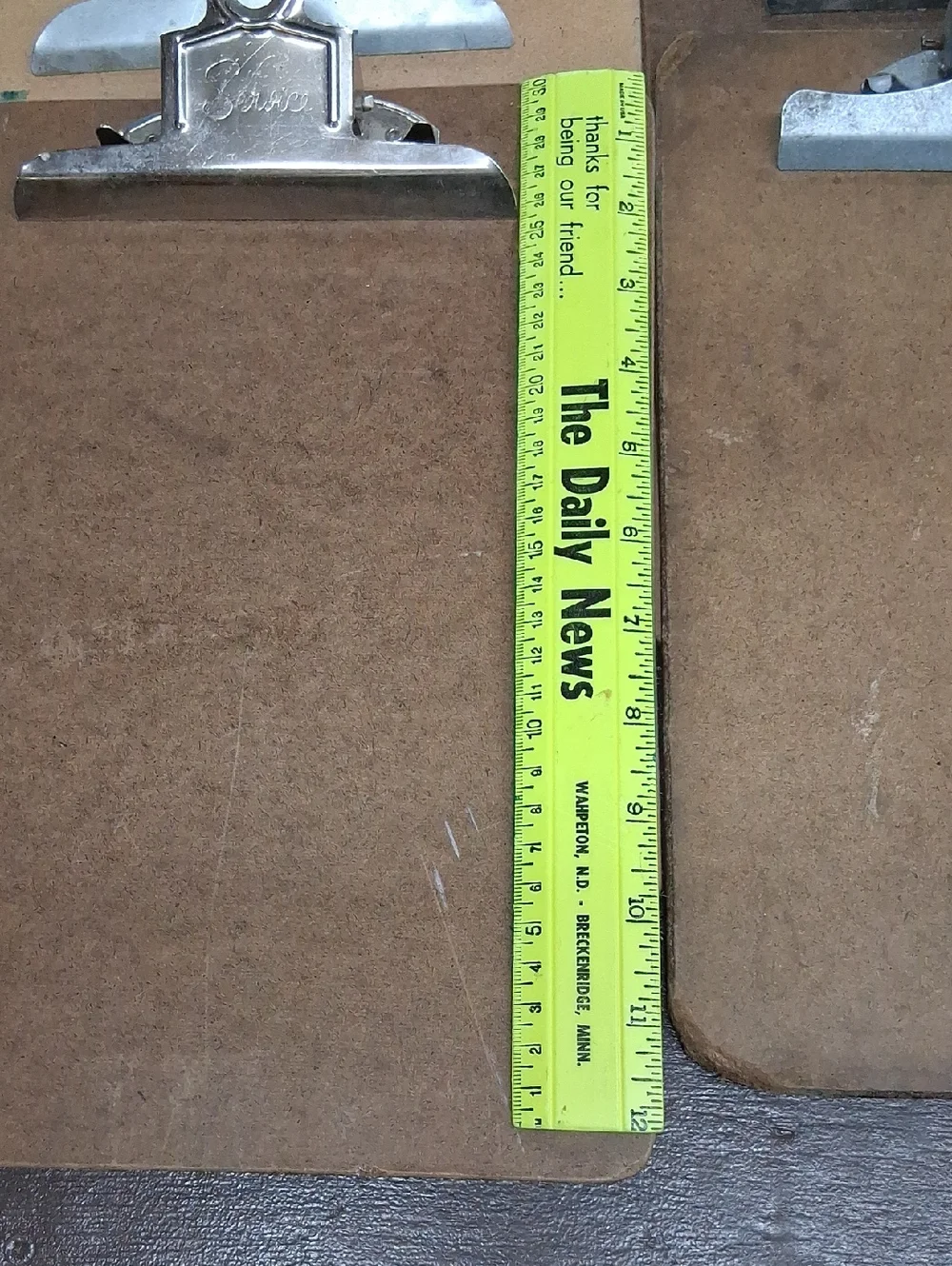 Saunders recycled hardboard clipboards with high-arch clips-(8)‎